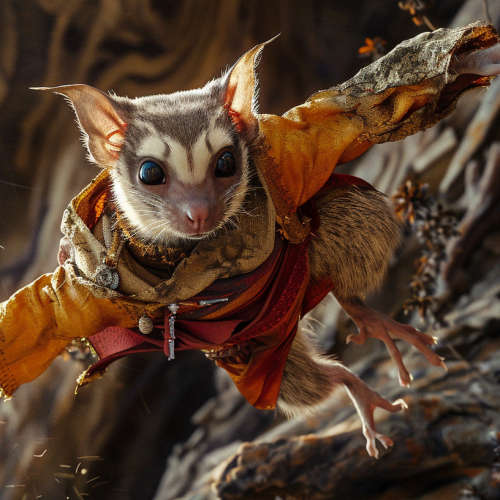 sugar glider, Rustic